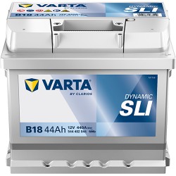 Batería Batteria auto Varta B18 12V 44Ah 440A para Innocenti MINI 0.65 1993